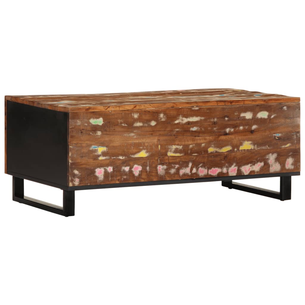 vidaXL Stolik 100x54x40 cm, drewno z odzysku i materiał drewnopochodny