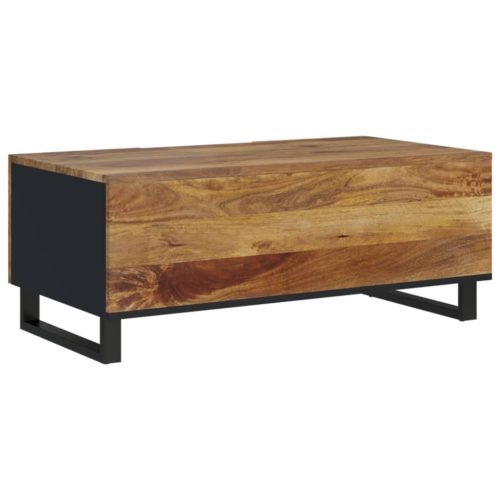 vidaXL Stolik kawowy, 100x54x40 cm, mango i materiał drewnopochodny