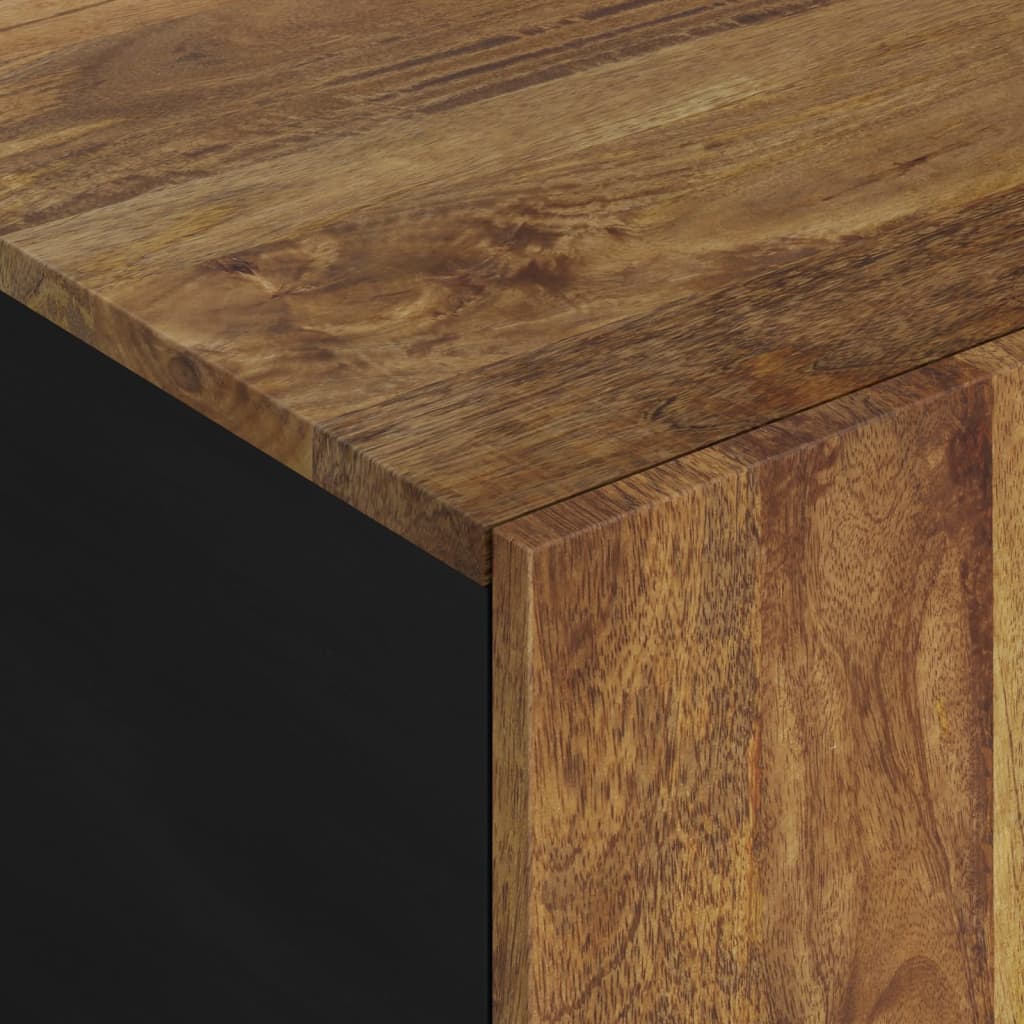 vidaXL Stolik kawowy, 100x54x40 cm, mango i materiał drewnopochodny