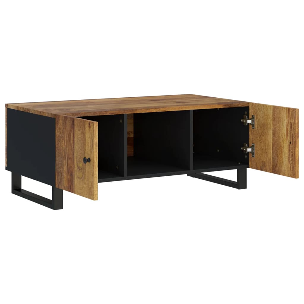 vidaXL Stolik kawowy, 100x54x40 cm, mango i materiał drewnopochodny