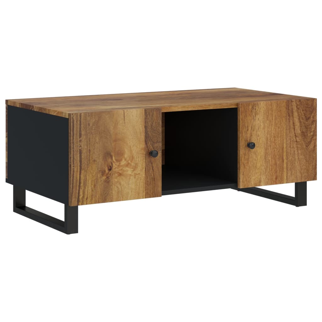 vidaXL Stolik kawowy, 100x54x40 cm, mango i materiał drewnopochodny