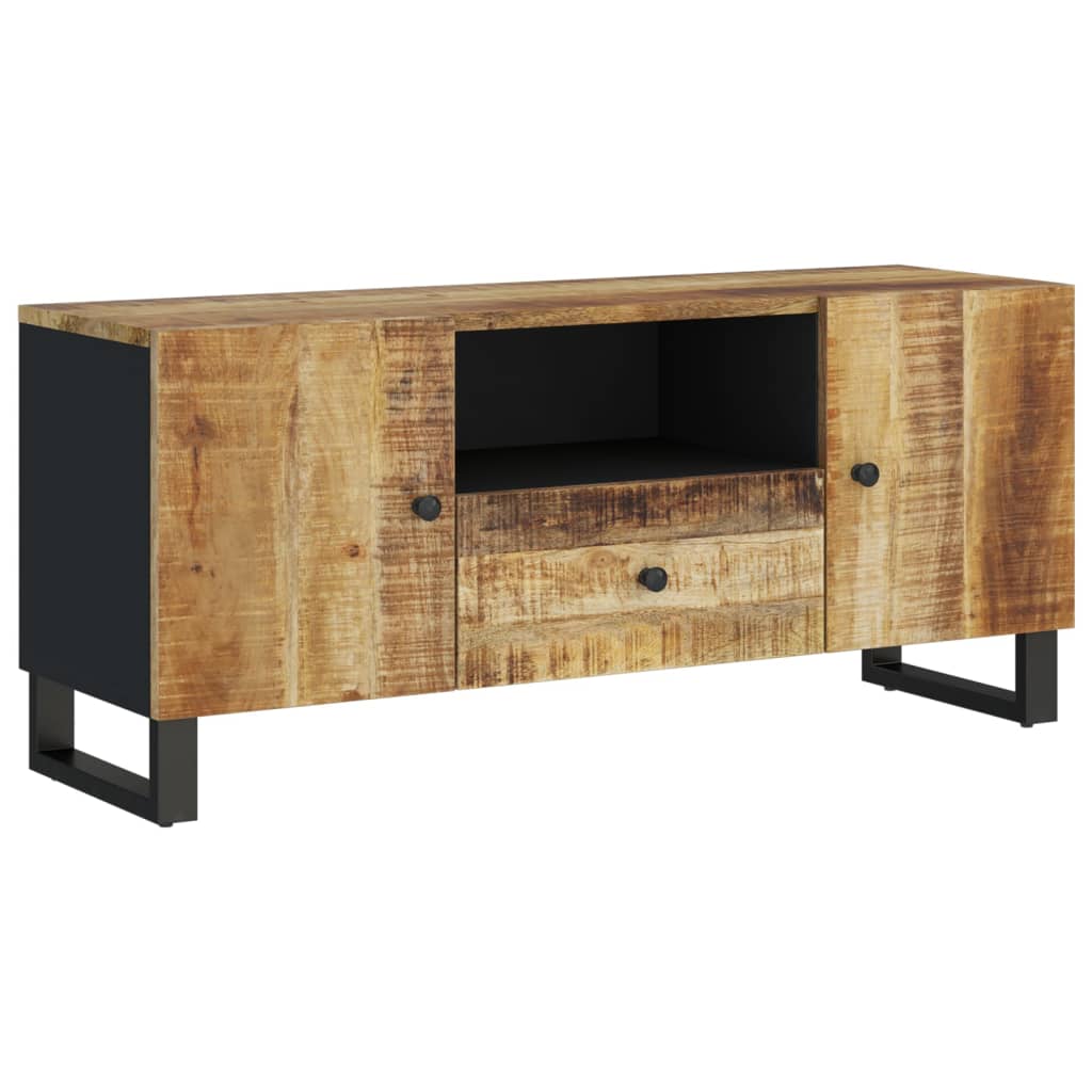vidaXL Szafka RTV, 105x33,5x46 cm, mango i materiał drewnopochodny