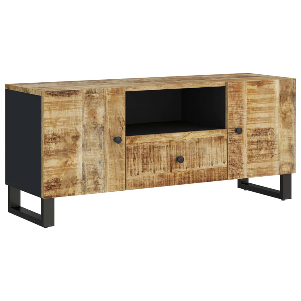 vidaXL Szafka RTV, 105x33,5x46 cm, mango i materiał drewnopochodny