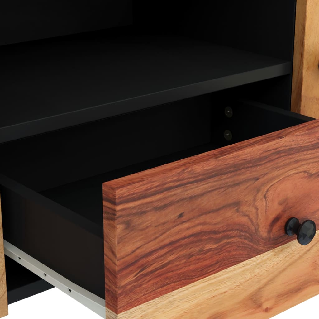 vidaXL Szafka RTV, 105x33,5x46 cm, akacja i materiał drewnopochodny