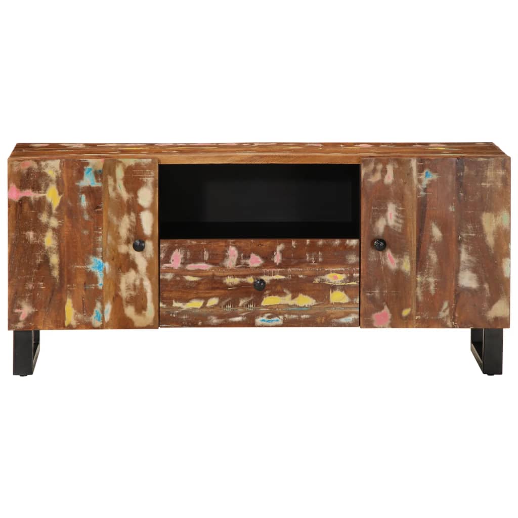 vidaXL Szafka RTV, 105x33,5x46 cm, drewno i materiał drewnopochodny