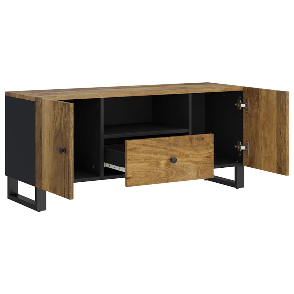 vidaXL Szafka RTV, 105x33,5x46 cm, mango i materiał drewnopochodny