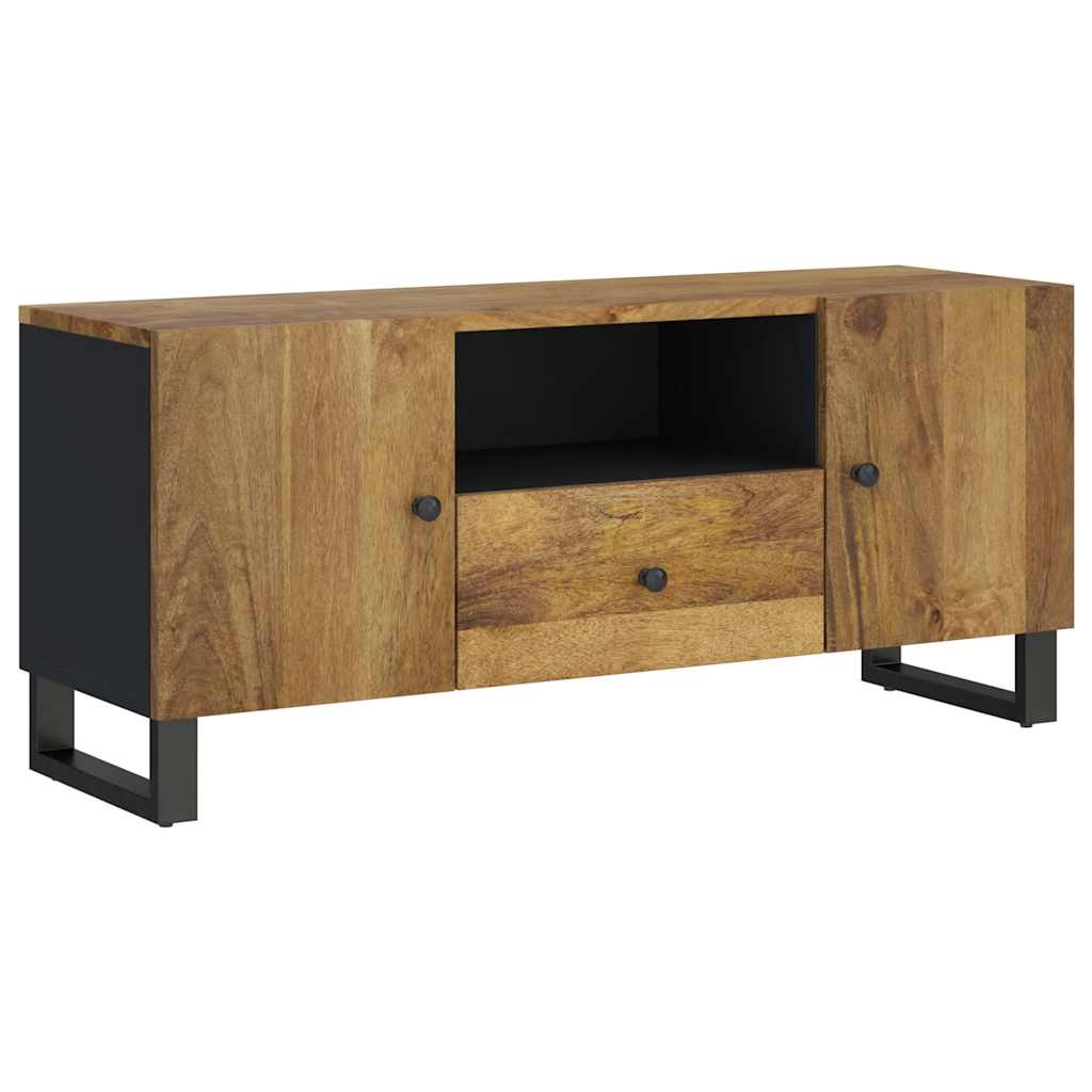 vidaXL Szafka RTV, 105x33,5x46 cm, mango i materiał drewnopochodny