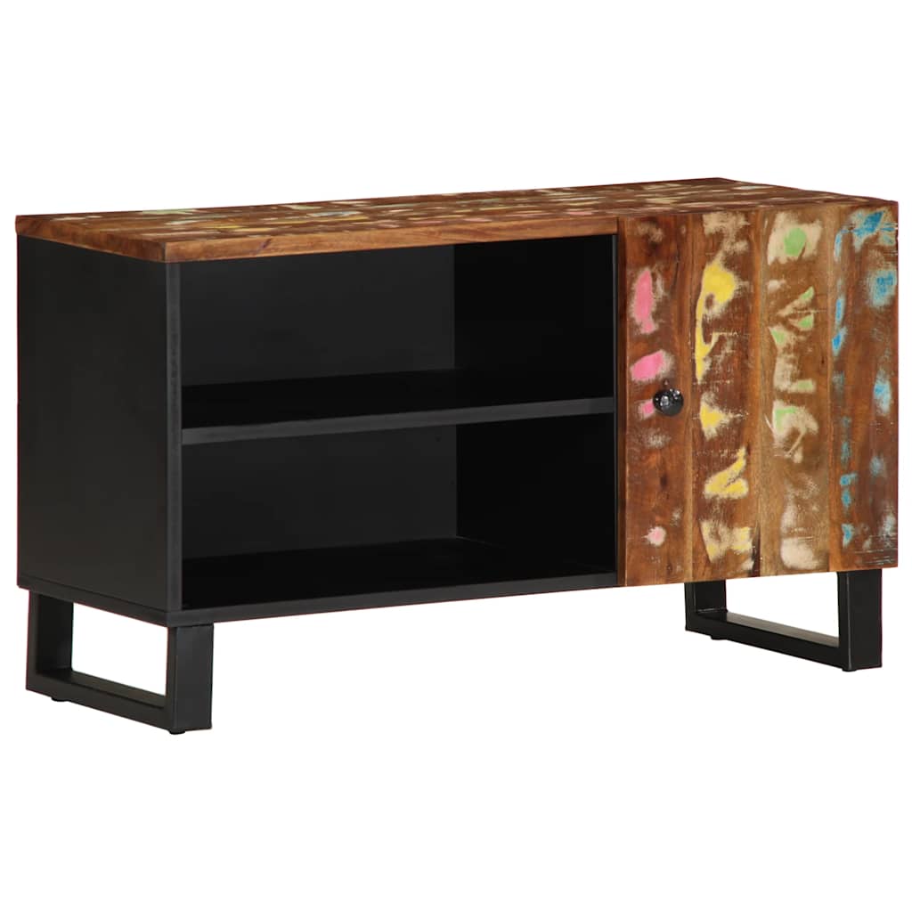 vidaXL Szafka RTV, 80x33x46 cm, drewno i materiał drewnopochodny