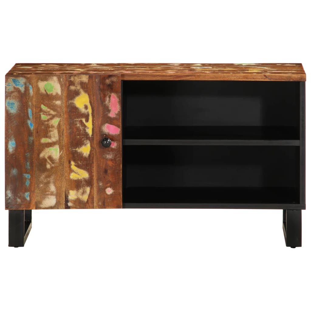 vidaXL Szafka RTV, 80x33x46 cm, drewno i materiał drewnopochodny