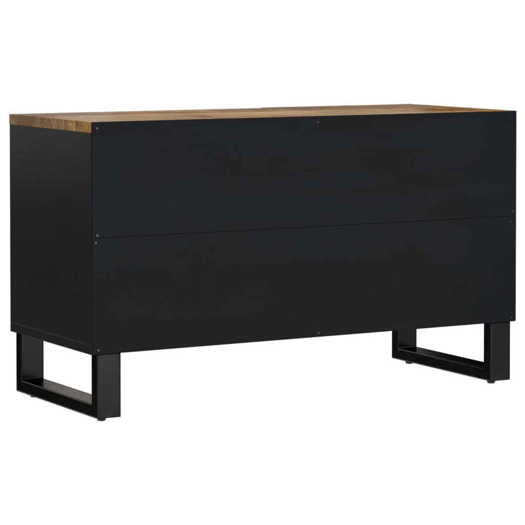 vidaXL Szafka RTV, 80x33x46 cm, mango i materiał drewnopochodny