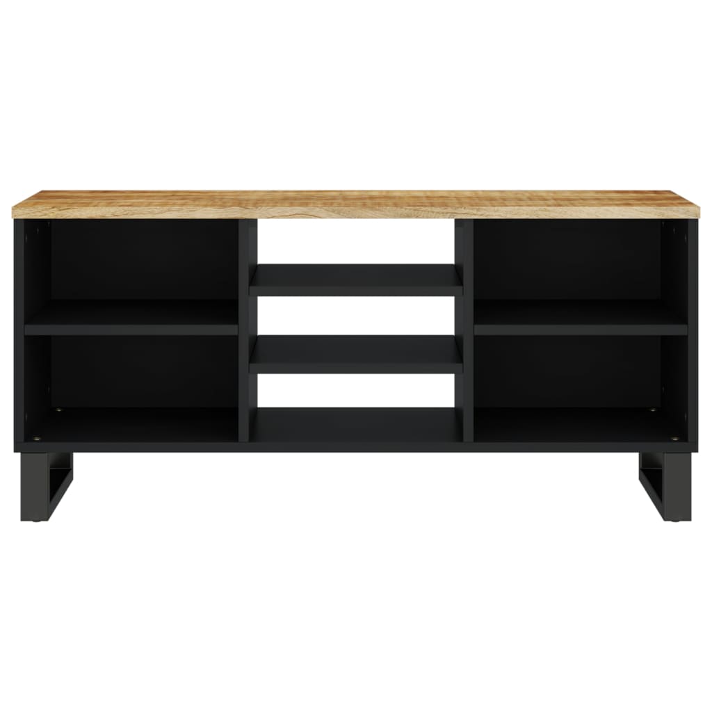 vidaXL Szafka RTV, 100x33x46 cm, mango i materiał drewnopochodny