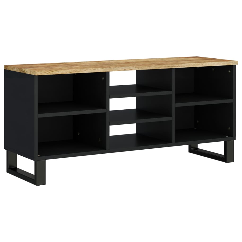 vidaXL Szafka RTV, 100x33x46 cm, mango i materiał drewnopochodny