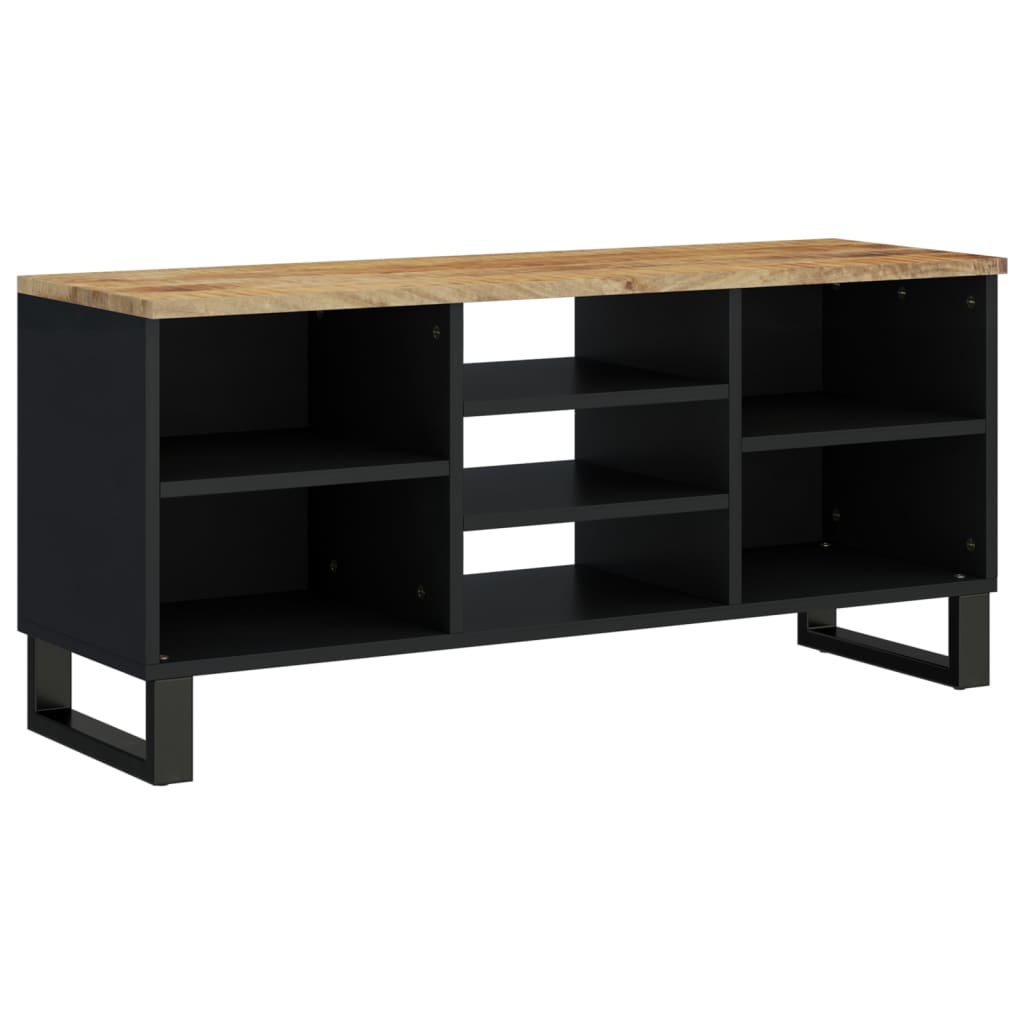 vidaXL Szafka RTV, 100x33x46 cm, mango i materiał drewnopochodny