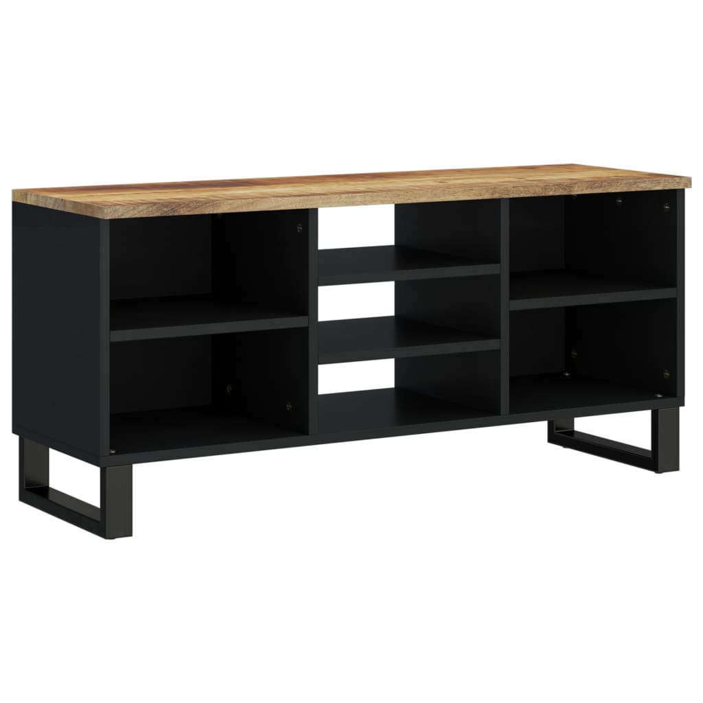 vidaXL Szafka RTV, 100x33x46 cm, mango i materiał drewnopochodny