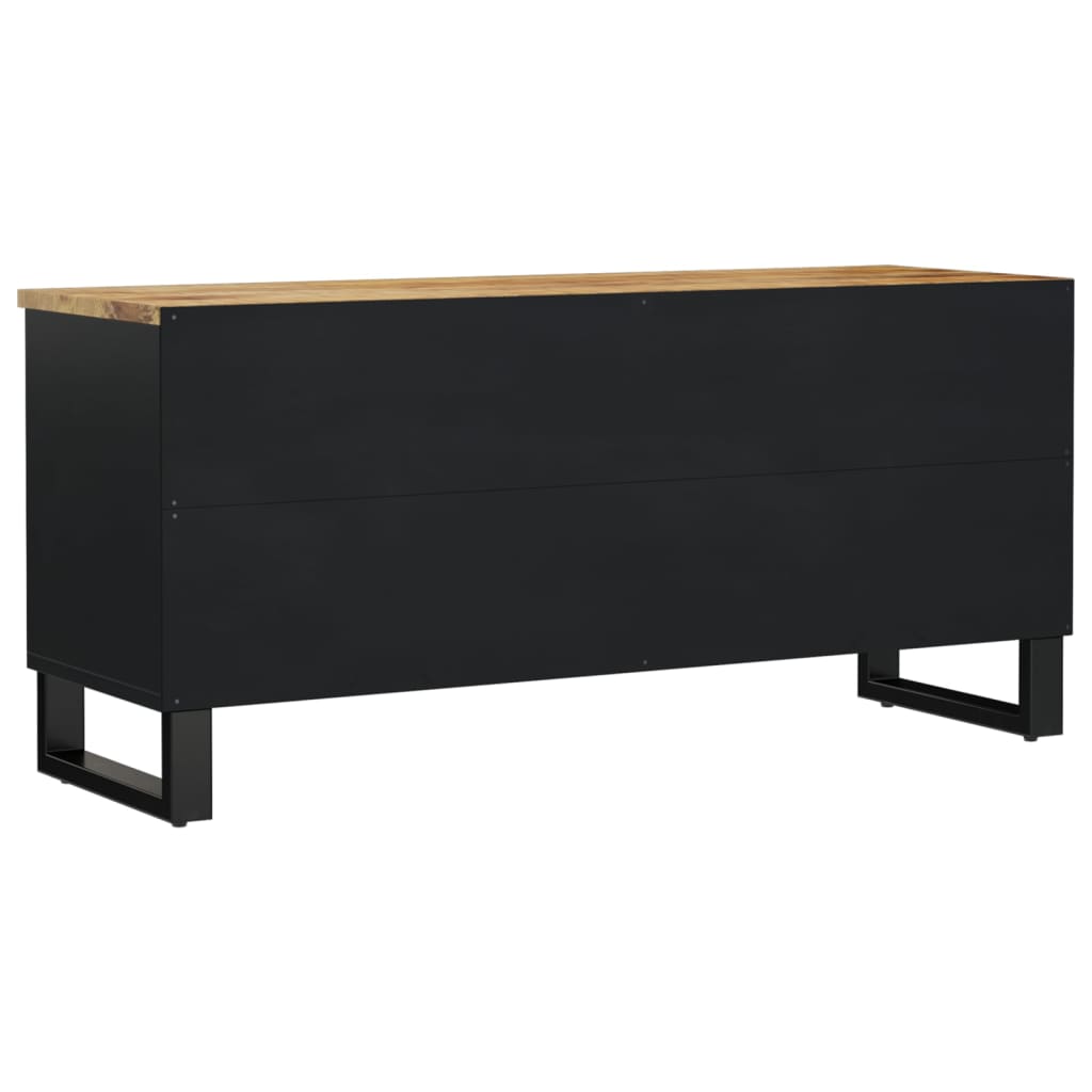 vidaXL Szafka RTV, 100x33x46 cm, mango i materiał drewnopochodny