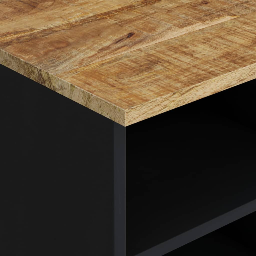 vidaXL Szafka RTV, 100x33x46 cm, mango i materiał drewnopochodny