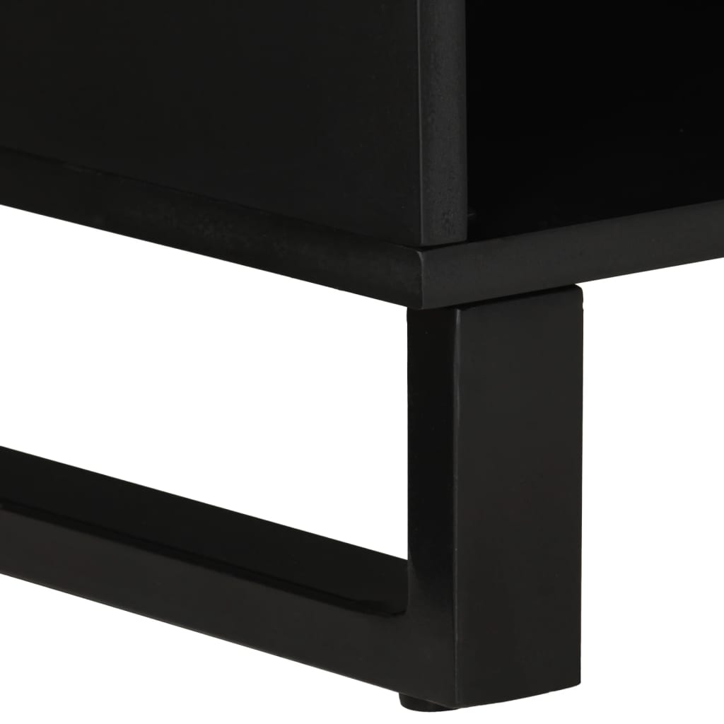vidaXL Szafka RTV, 100x33x46 cm, mango i materiał drewnopochodny