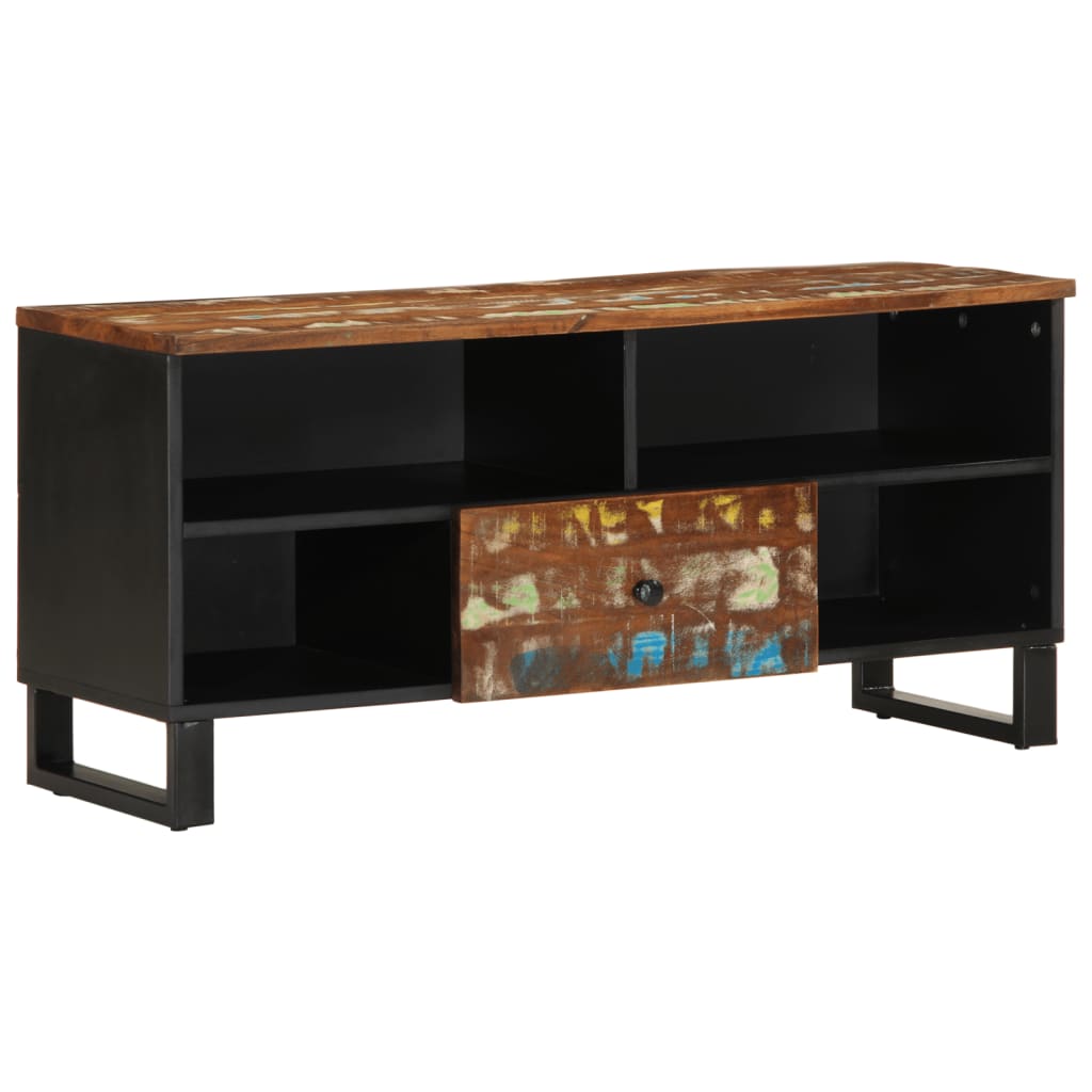 vidaXL Szafka RTV, 100x33x46 cm, drewno i materiał drewnopochodny
