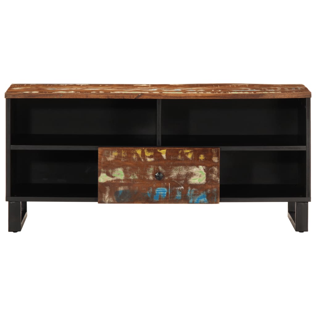 vidaXL Szafka RTV, 100x33x46 cm, drewno i materiał drewnopochodny