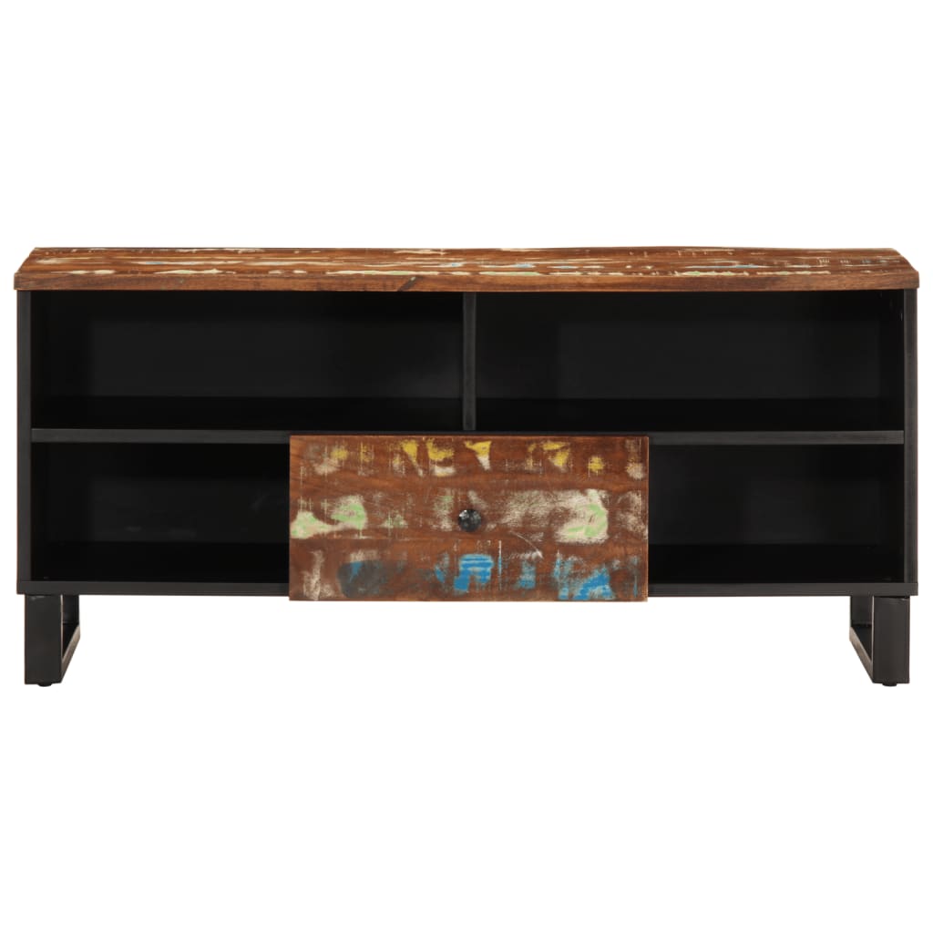 vidaXL Szafka RTV, 100x33x46 cm, drewno i materiał drewnopochodny