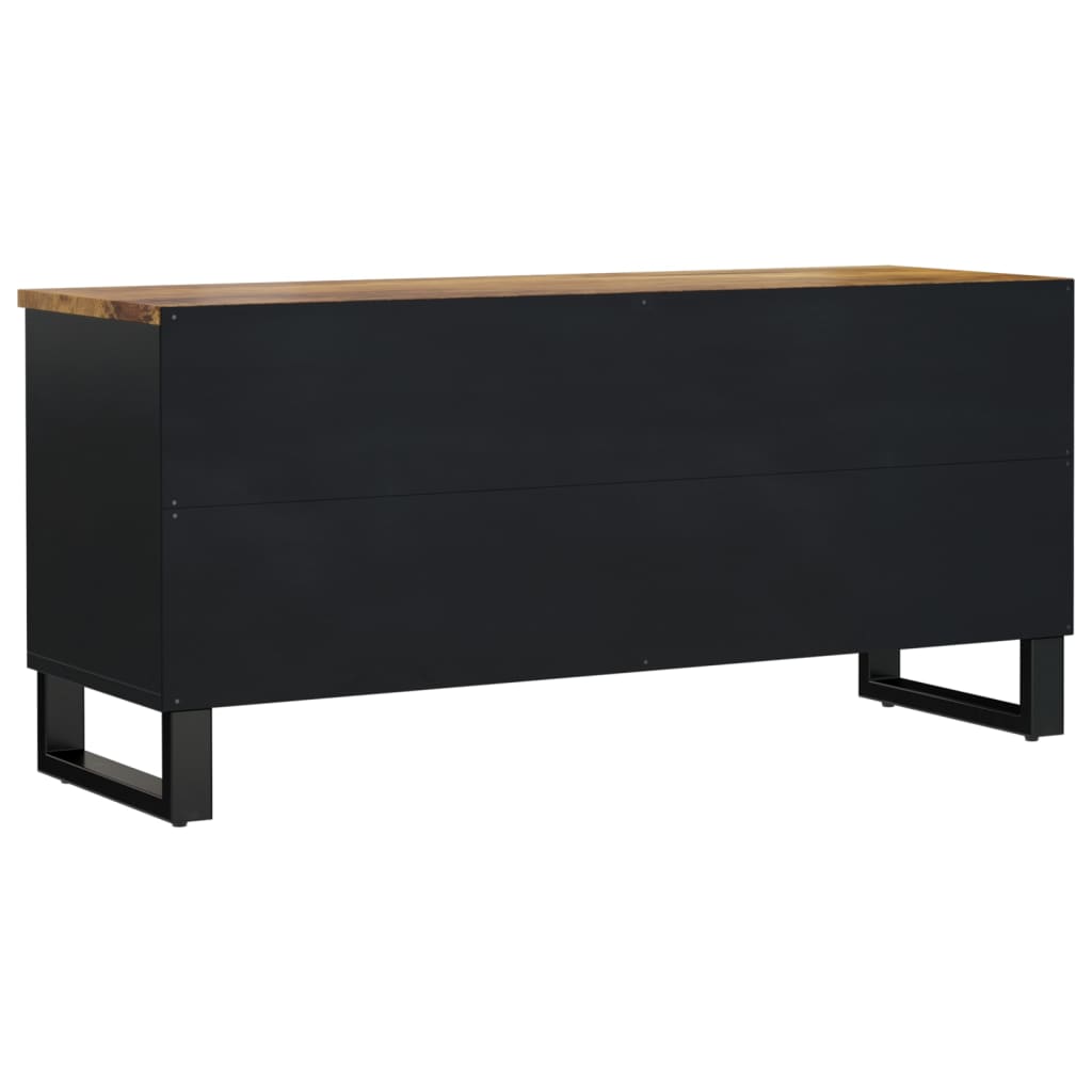 vidaXL Szafka RTV, 100x33x46 cm, mango i materiał drewnopochodny