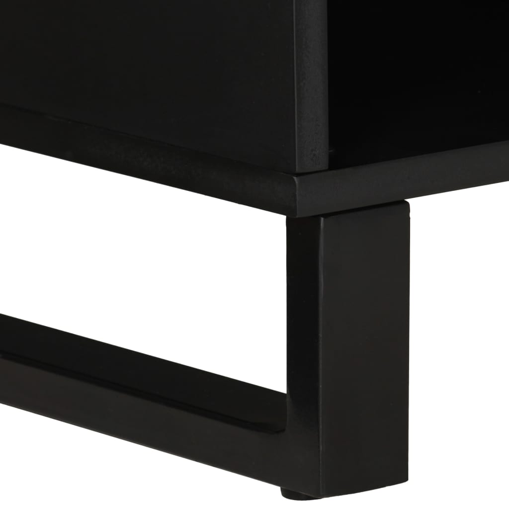 vidaXL Szafka RTV, 80x33x46 cm, mango i materiał drewnopochodny