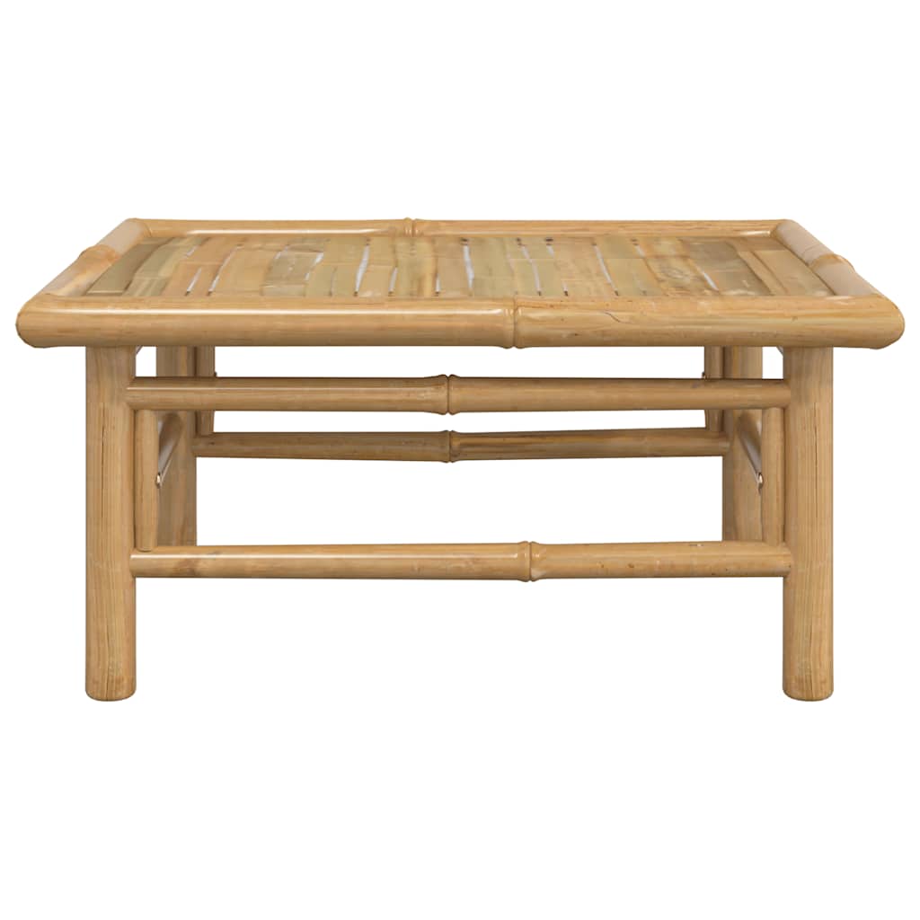 vidaXL Stolik ogrodowy, 65x55x30 cm, bambusowy