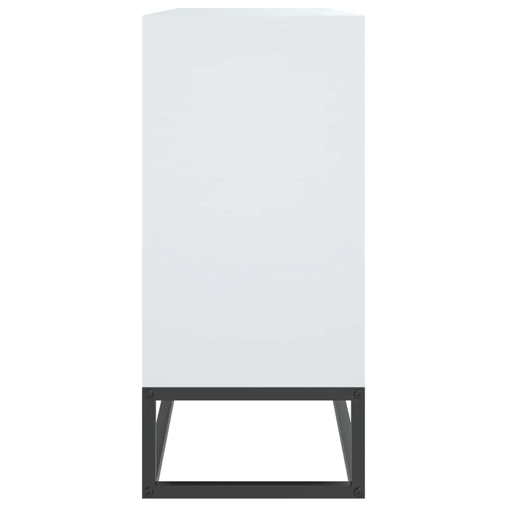 vidaXL Szafka, biała, 105x30x65 cm, materiał drewnopochodny