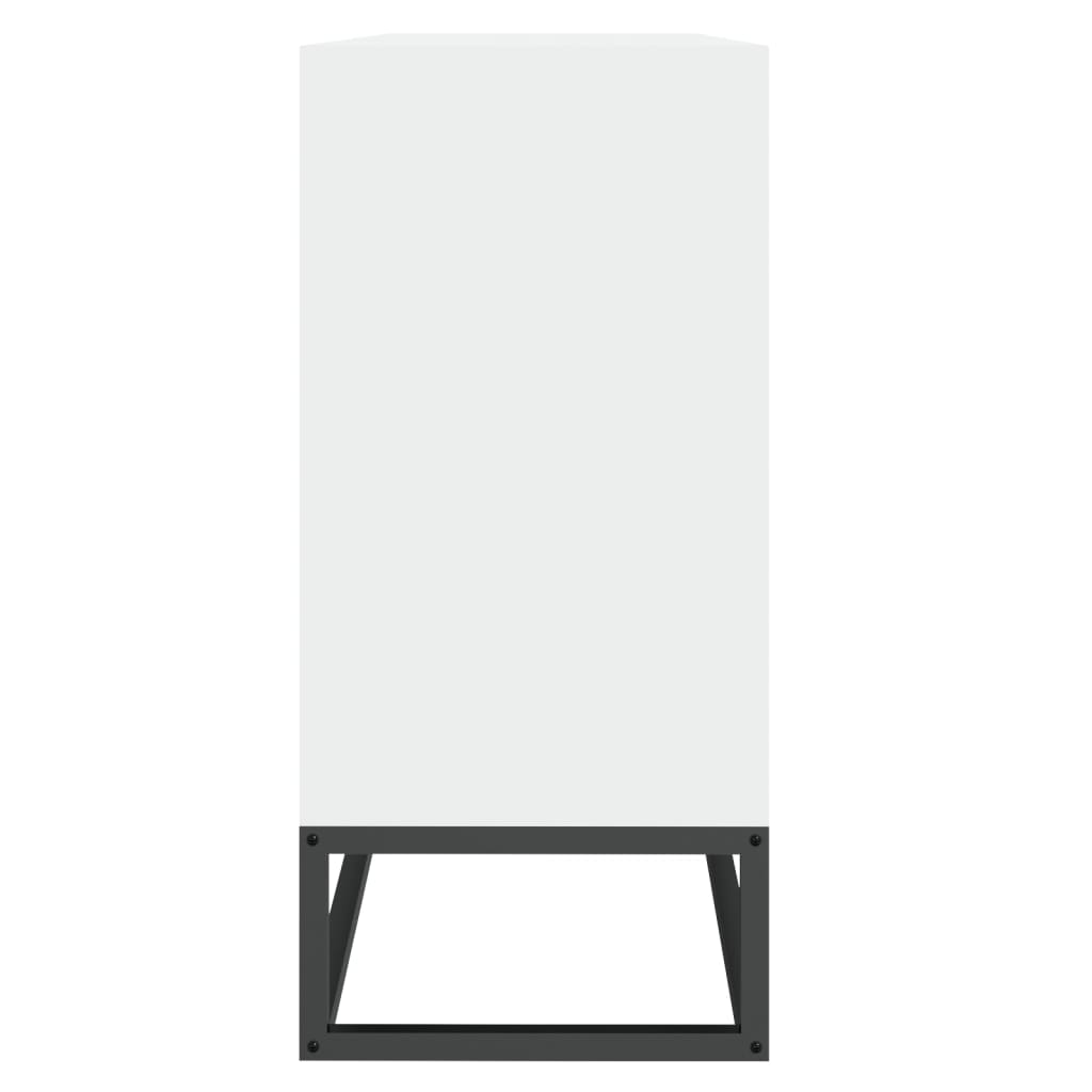 vidaXL Szafka, biała, 105x30x65 cm, materiał drewnopochodny