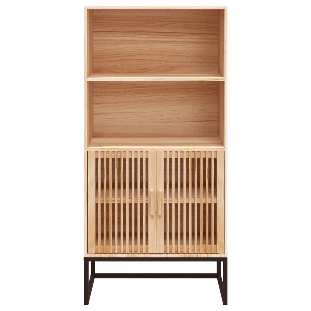 vidaXL Wysoka szafka, 60x35x125 cm, materiał drewnopochodny