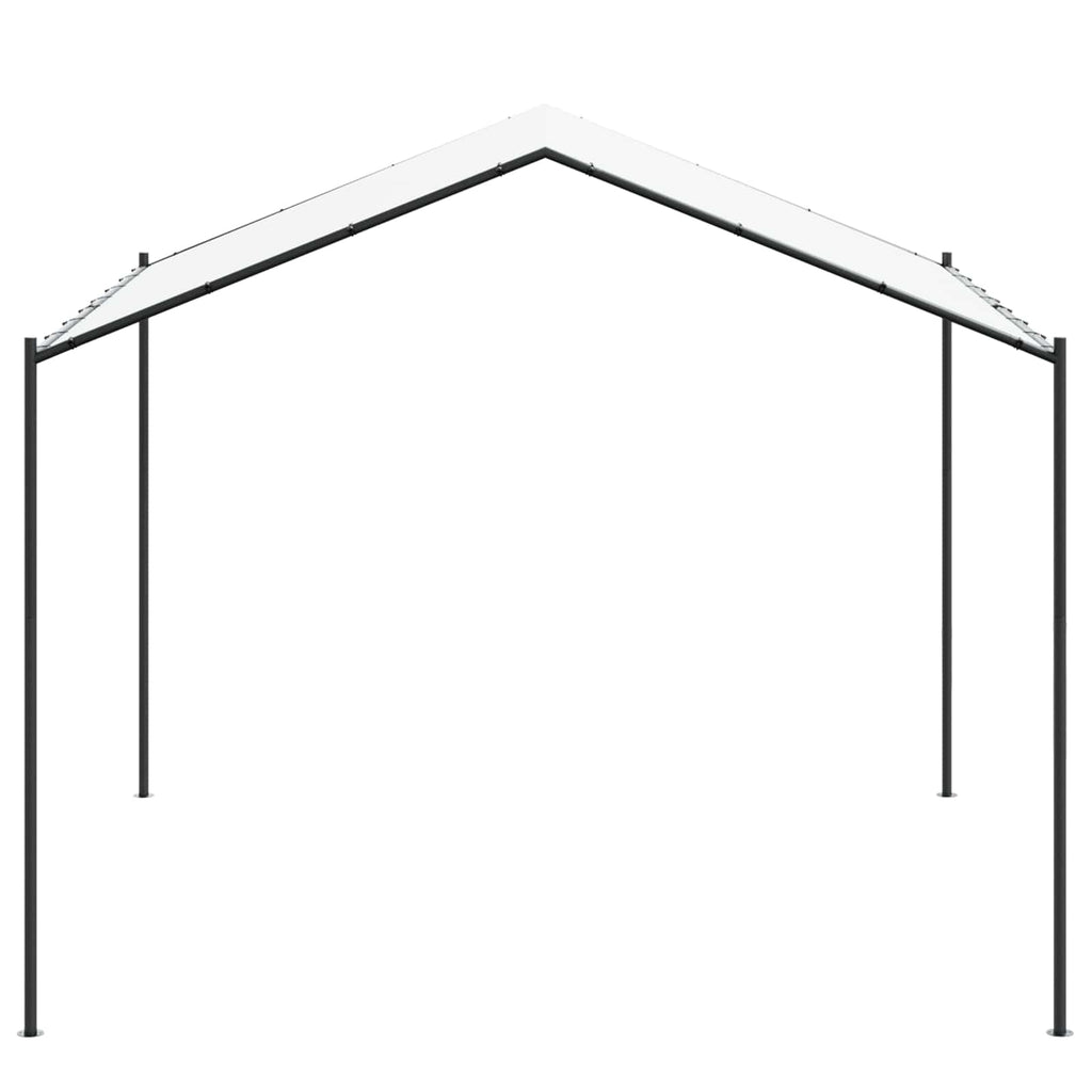 vidaXL Altana 4 x 4 x 2,6 m Biały Stal i poliester 180 gsm
