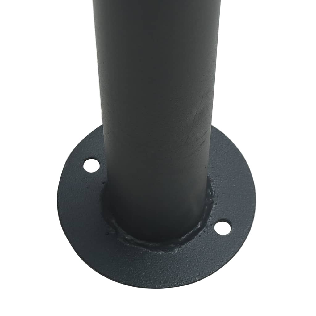 vidaXL Baldachim ogrodowy, antracytowy, 4x4 m, stal i tkanina