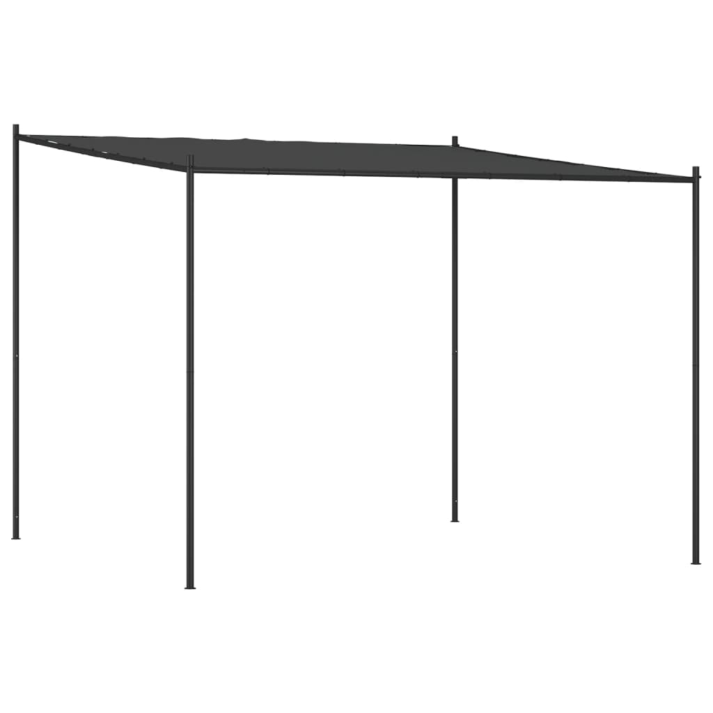 vidaXL Altana, antracytowa, 3x3 m, 180 g/m², tkanina i stal
