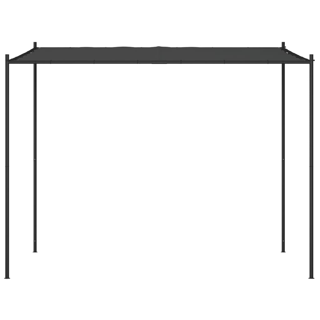 vidaXL Altana, antracytowa, 3x3 m, 180 g/m², tkanina i stal