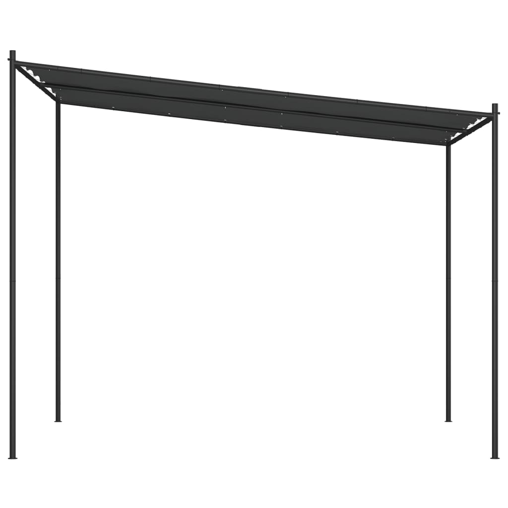 vidaXL Altana, antracytowa, 3x3 m, 180 g/m², tkanina i stal