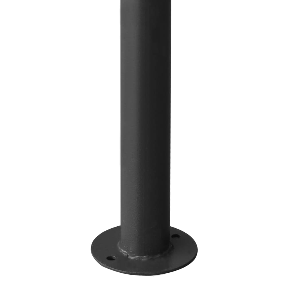 vidaXL Altana, beżowa, 3x3 m, 180 g/m², tkanina i stal