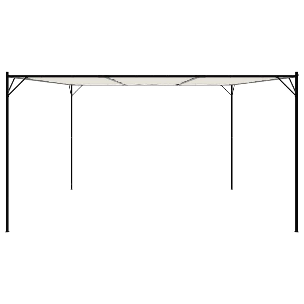 vidaXL Altana, biała, 4x4 m, 180 g/m², tkanina i stal