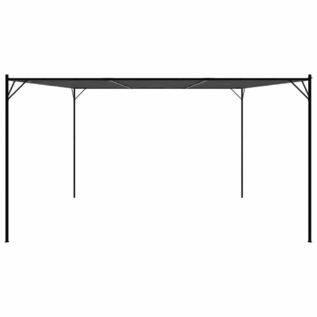vidaXL Altana, antracytowa, 4x4 m, 180 g/m², tkanina i stal