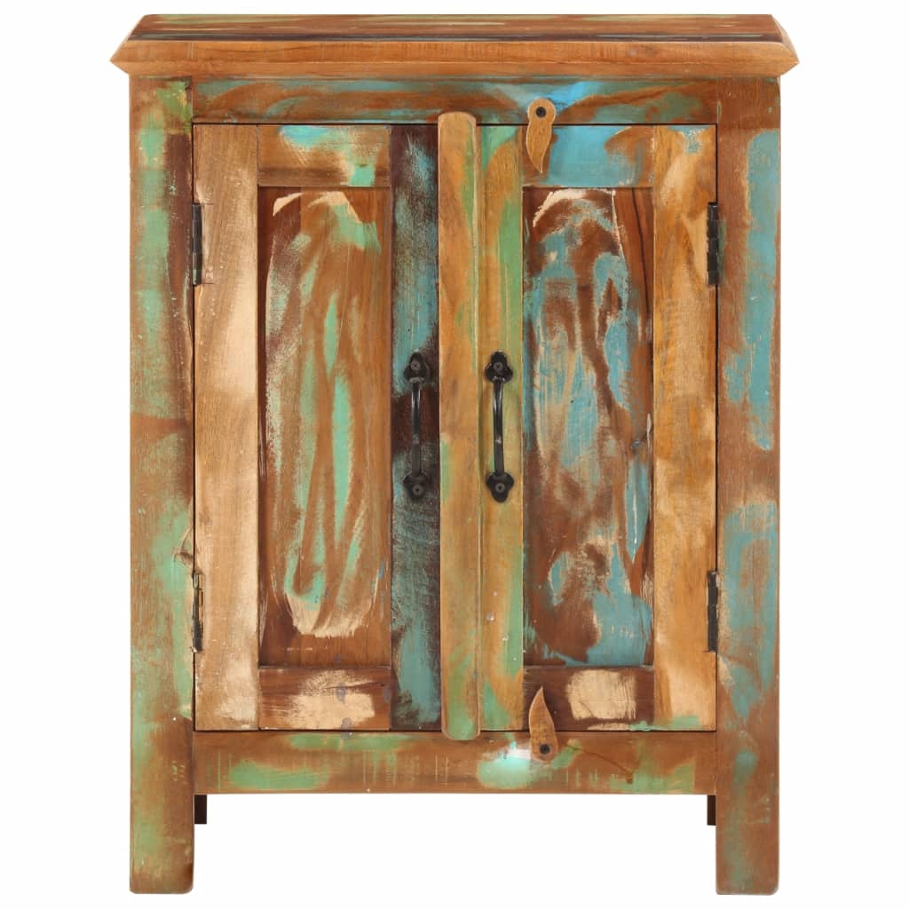 vidaXL Szafka z 2 drzwiczek, 55x30x70 cm, lite drewno z odzysku