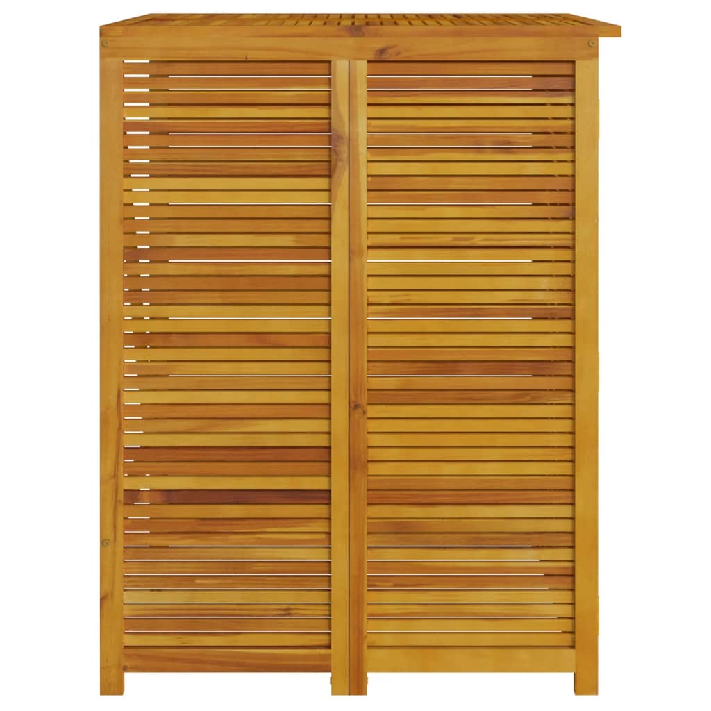 vidaXL Osłona na kosz na śmieci, 70x89x117 cm, lite drewno akacjowe