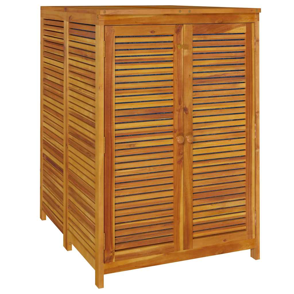 vidaXL Skrzynia ogrodowa, 70x87x104 cm, lite drewno akacjowe