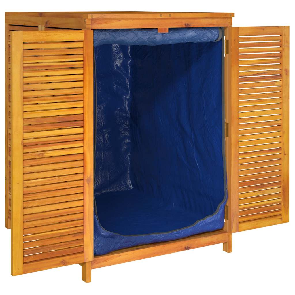 vidaXL Skrzynia ogrodowa, 70x87x104 cm, lite drewno akacjowe