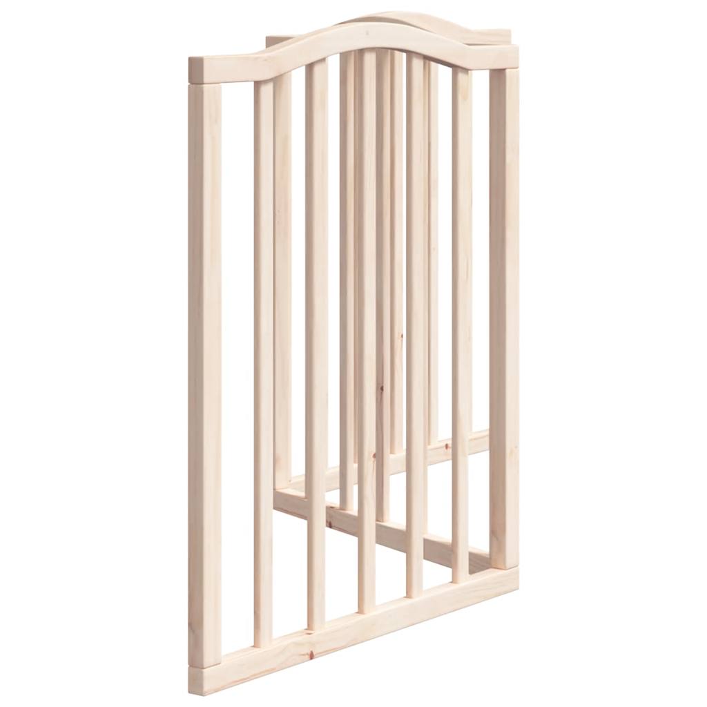 vidaXL Składana bramka zabezpieczająca dla psa, 3 panele, 150 cm