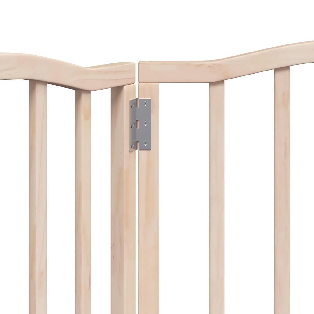 vidaXL Składana bramka zabezpieczająca dla psa, 3 panele, 150 cm