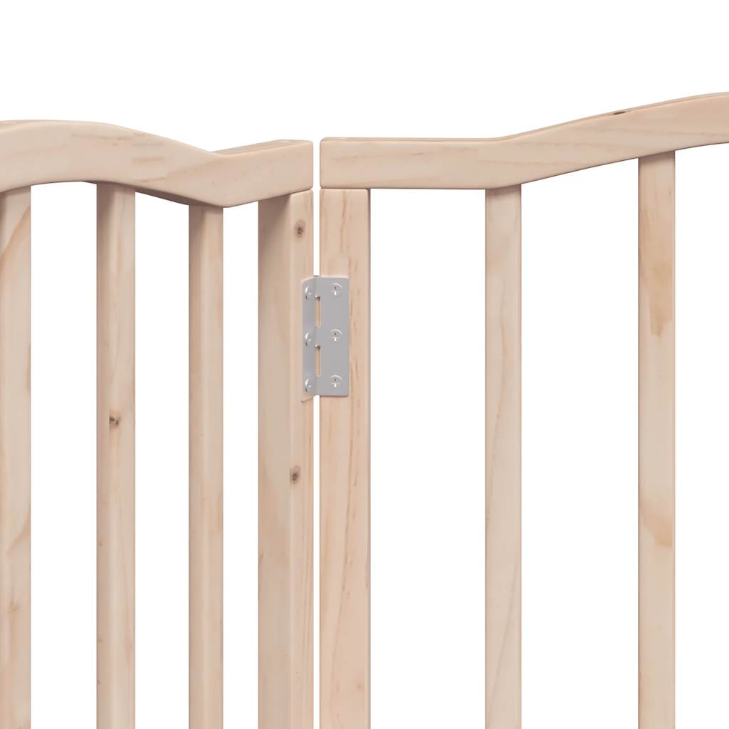 vidaXL Składana bramka zabezpieczająca dla psa, 3 panele, 150 cm