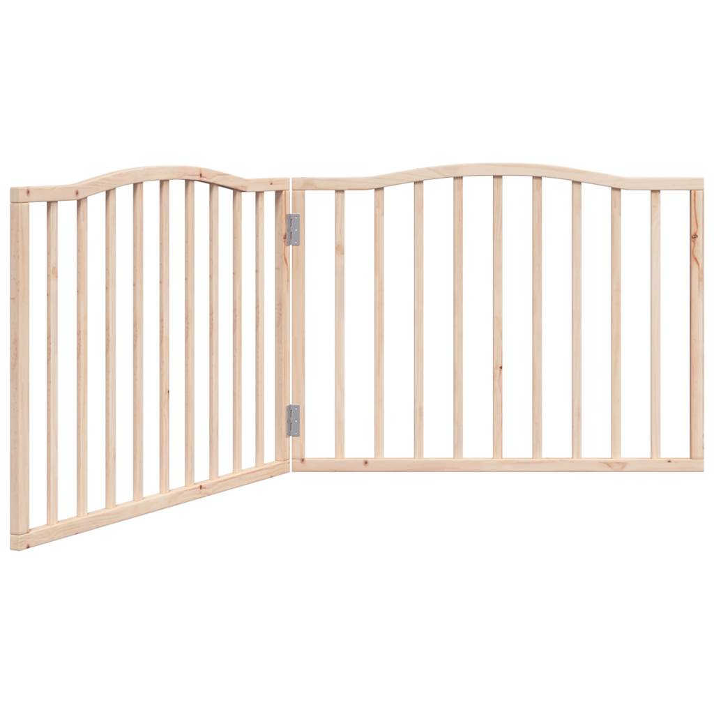 vidaXL Składana bramka zabezpieczająca dla psa, 2 panele, 160 cm