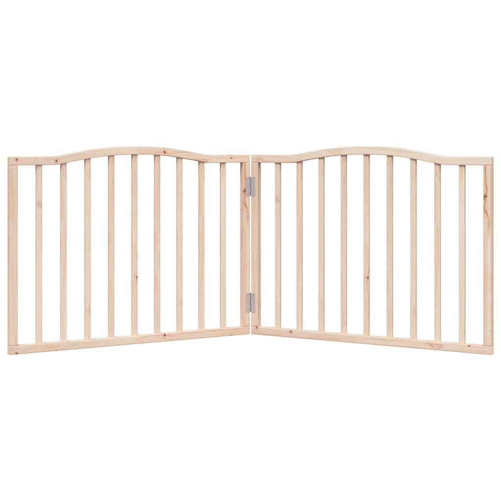 vidaXL Składana bramka zabezpieczająca dla psa, 2 panele, 160 cm