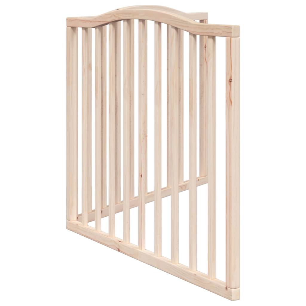 vidaXL Składana bramka zabezpieczająca dla psa, 2 panele, 160 cm