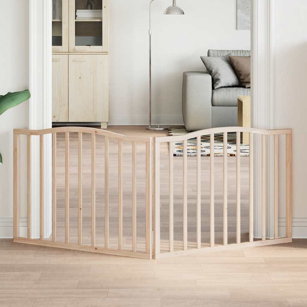 vidaXL Składana bramka zabezpieczająca dla psa, 2 panele, 160 cm
