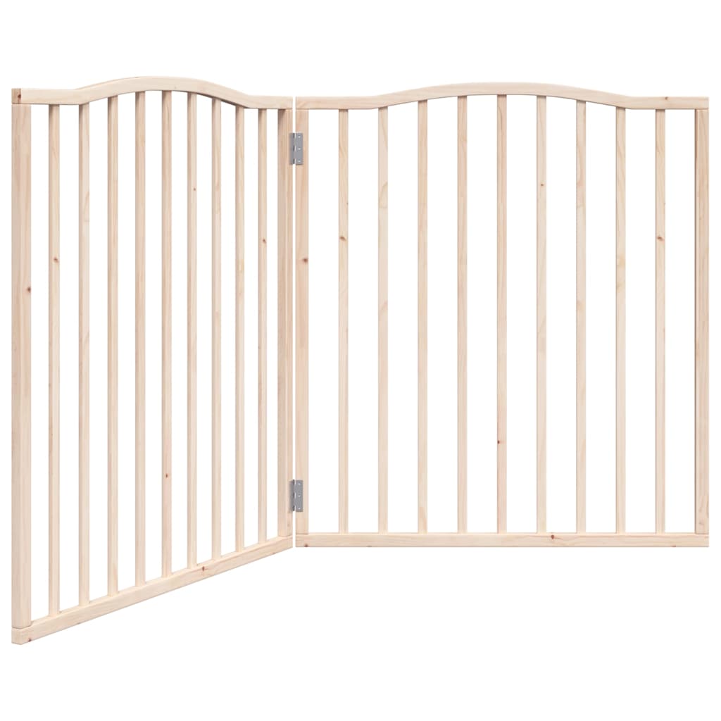 vidaXL Składana bramka zabezpieczająca dla psa, 2 panele, 160 cm